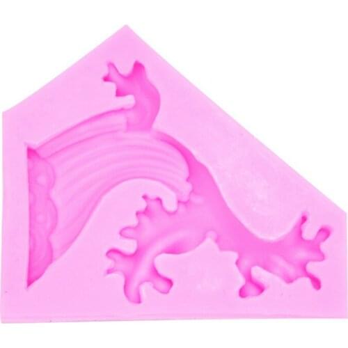 11.2*9.3*2CM DIY Sugar Craft Cake Spray Petal Cake Silicone Mold Fondant Mold Cake Decorating Tools Gum Paste Mold