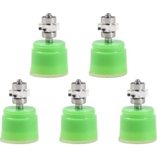 5PCS Dental Cartridge Turbine Rotor Fit Rainbow 7Color Standard Head High Fast Speed Handpiece
