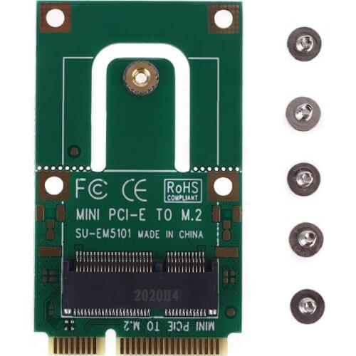 Mini PCI-E to m2 Adapter Converter Expansion Card m2 Key NGFF E Interface for m2