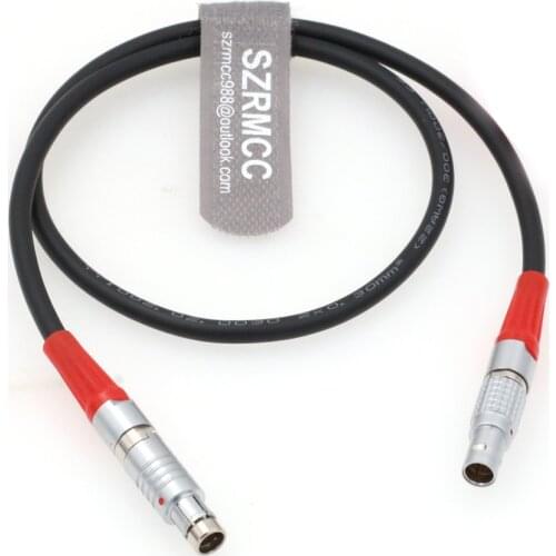ARRI Alexa RS Fischer 3 Pin Male to 0B 4 Pin Male Power Cable for ARRI FIZ Lbus Cforce RF Lens Motor