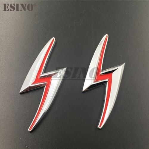 Car Styling 3D S Shape Car Metal Alloy Trunk Adhensive Badge Body Tailgate Displaceme Emblem For Nissan S14 S15