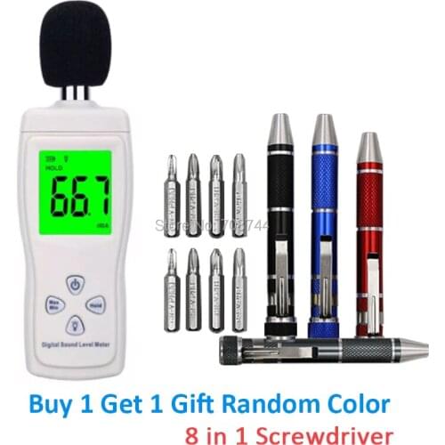 New Arrival AS804 30-130dB Digital Sound Level Meter Noise DB Meter Tester In Decibels LCD Display