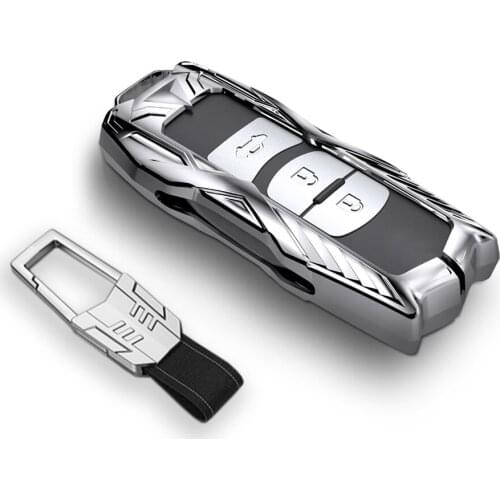 Zinc Alloy Car Remote Key Cover Case Shell Fob For Mazda 2 3 6 Axela Atenza CX-5 CX5 CX-7 CX-9 2014 2015 2016 2017 Accessories