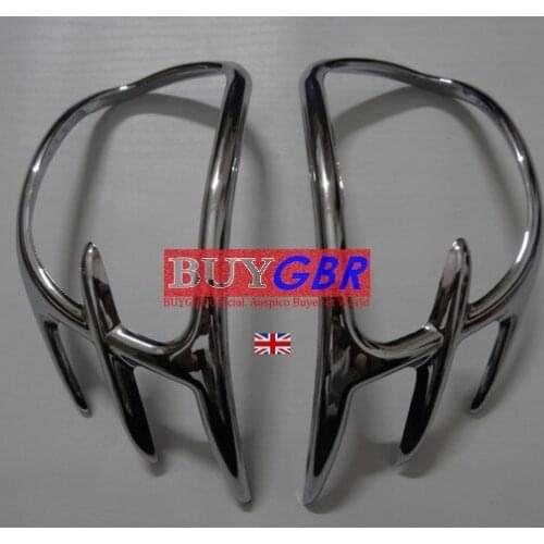 For HONDA GoldWing GL 1800 2001-2006 Left and right rear garnish Motorcycle Left and right rear garnish Chrome Buygbr
