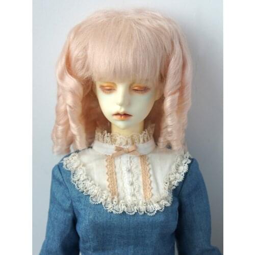 JD178 8-9inch 21-23cm Sauvage Roll Mohair Doll wigs 1/3 SD Fashion curly BJD Hair