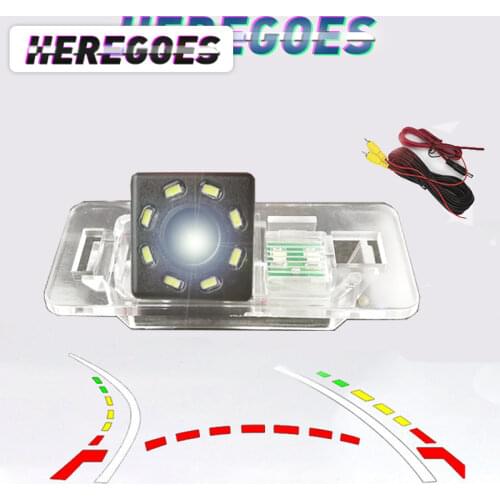 Fisheye 8 12 led dynamic Wireless Car CCD Night Vision Rear Camera For BMW 3 Series 315 318 320 323 325 E46 E39 E53 X3 X5 X6