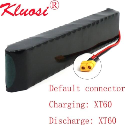 KLUOSI 48V 8.7Ah 8Ah 13S3P 250W~750W 54.6V Rechargeable Lithium Battery Pack Built-in 20A Common Port BMS Scooter Ebike Motor