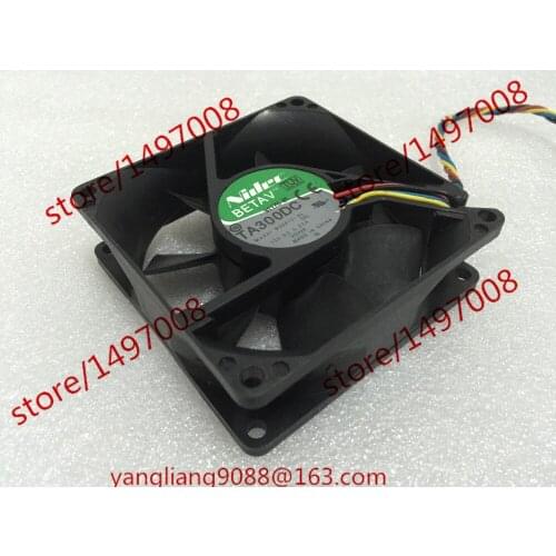 Nidec M35613-35 DEL DC 12V 0.25A 80x80x25mm Server Cooling Fan