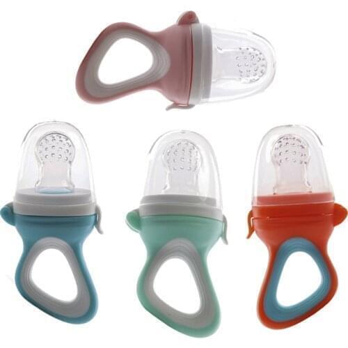 Baby Annular Auxiliary Pacifier 1Pcs Baby Feeding Nipple Safety Buckle Baby Chewing Teether Pacifier Infant Feeding Helper Teat