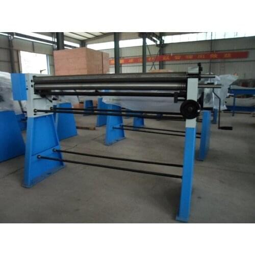 1250*2mm metal sheet manual operation slip roll machine rolling machinery tools