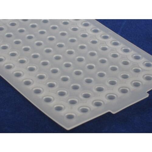 2pcs/lot PCR plate sealing plate silica gel cover lab supplies