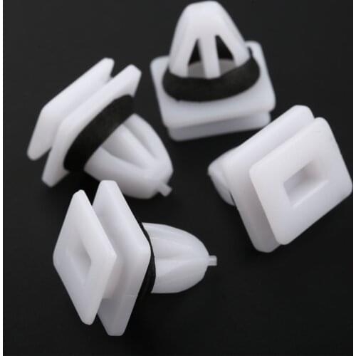 20pcs Auto Fastenr Clips Side Skirt Sill Guard Moulding Rocker Cover Trim Clips For Honda Civic CRV 91504-SP1-003 FCP-0211x00010