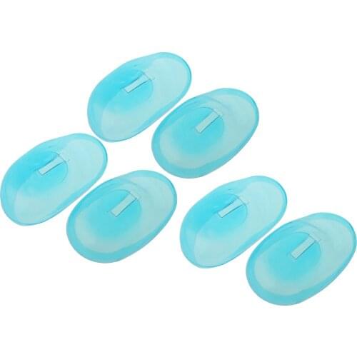 3 Pair Salon Ear Cover Guard Hair Dye Coloring Curling Ears Shield Protector for Showering Shampooing Hair Coloring