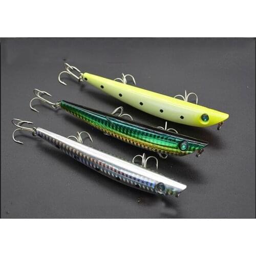 3D Eyes Anti-Corrosion Bionic Fishing Lure Hard Bait 12cm/18.5g Artificial Floating Pencil Freshwater Plastic Fishing Bait