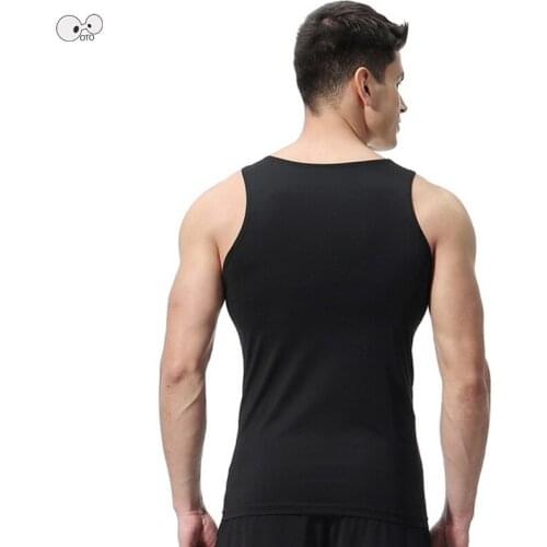 Sleeveless 2019 NEW Black Gym Fitness Bodybuilding Shirts Men Vest Sport Tank Top Quick Dry Running Singlet Sportswear Clothing