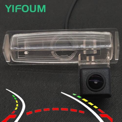 YIFOUM Dynamic Trajectory Tracks Car Rear View Camera For Toyota Camry Avensis Verso Yaris/Lexus ES300 ES330 HS250h RX300 RX330