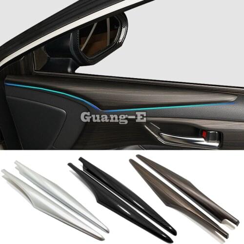 For Toyota Avalon XX50 2018 2019 2020 Car Sticker Body Cover Door Inner Frame Trim Panel Hoods Handle Bowl Moulding Parts 2pcs