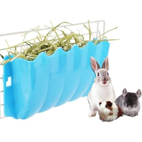 Dorakitten 1pc Small Pet Rabbit Hanging Feeder Creative Multipurpose Wall Mounted Feeding Bowl Hay Feeder Pet Feeding Supplies