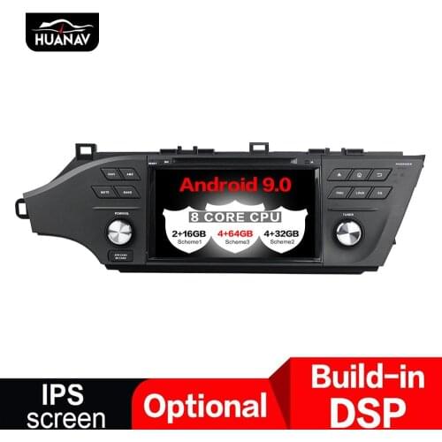 DSP Android 9.0 Car DVD Player GPS navigation For Toyota Avalon 2015 2016 multimedia player auto radio stereo head uint screen