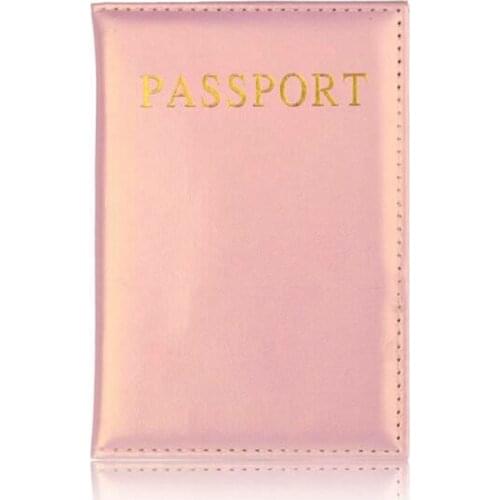 Universal Travel Passport Cover Women Pu Leather Cute Pink Holder Passport Lovely Girl Passport Case Travel Covers for passports