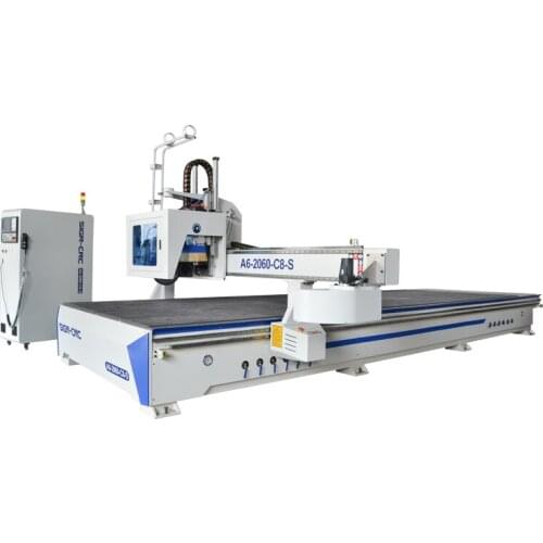 Fuling/Delta 11kw Inverter 2060 Atc CNC Router Machine to Cutting Wood acrylic Materials saw cutting