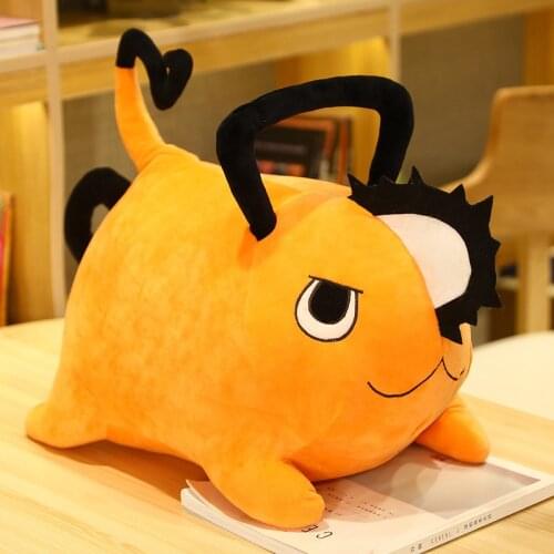 Game Chainsaw Man Pochita Plush Pillow Soft Stuffed Japanese Amine Chainsaw Man Dolls Plush Toys Plushie Kids Boy Gift