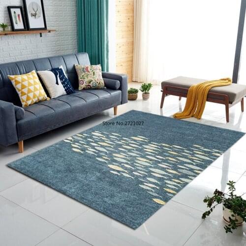 Living Room Carpet Abstract European Style Bedroom Bedside Blanket Study Kitchen Bathroom Floor Mats