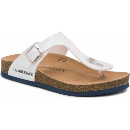 Lumberjack 8YBITE WHITE Women Shoes Slippers-Sandals