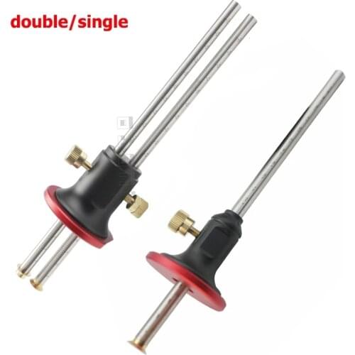 New design Wheel Marking Gauge Woodworking Dovetail Marker Scribe Wood Marking Tool single double Head Mortise Gauge