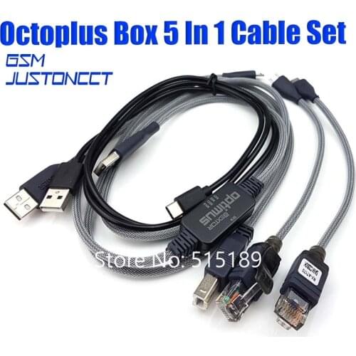 Octoplus pro/octopus Box 5 In 1 Cable Set(includinge optimus cable )