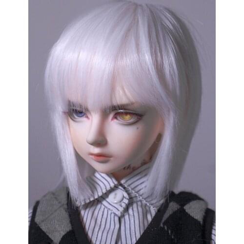 New Arrival 1/3 1/4 1/6 1/8 Bjd Wig High Temperature Short Wire Bjd Wig SD For BJD Doll Hair Wig