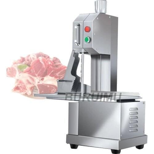 Meat Bone Saws Bone Cutter Machine Electric Bone Saw Frozen Meat Cutter Commercial Desktop Cutting Trotter Ribs Machine