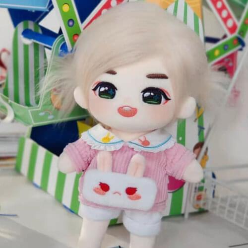 20cm 25cm Plush Doll With Hair Hairloops Figure Dolls Plushies Cotton Human Dolls Toys Idol Fans Collection Gift Free Shipping