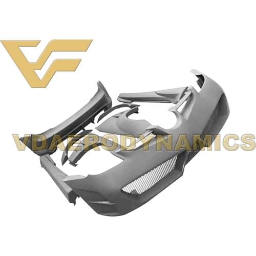 Suitable For 05-10 Benz R171 SLK200 SLK250 SLK300 SLK350 FRP VAD-V Wide Full Body Kit Front Rear Bumper Side Skirts Fenders