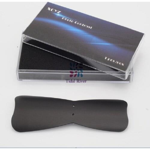 Dental Oral Cheek Jaw Photographic Plate Dental Tools Black Background Board Backdrop Plate Large Size