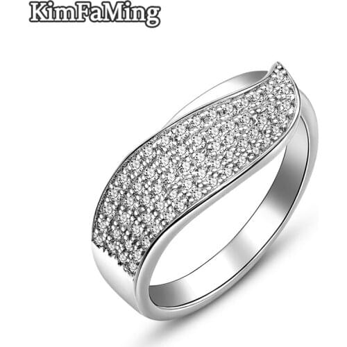 Unique Geometric Shape CZ Rings for Men in Fashion Jewelry Party Casual R034