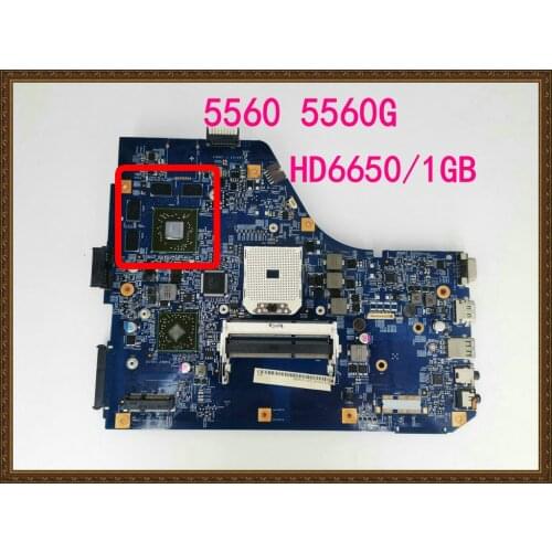48.4M702.011 for ACER 5560 5560G Laptop motherboard MBRNZ01001 10338-1 48.4M702.011 DDR3 Test OK Mainboard