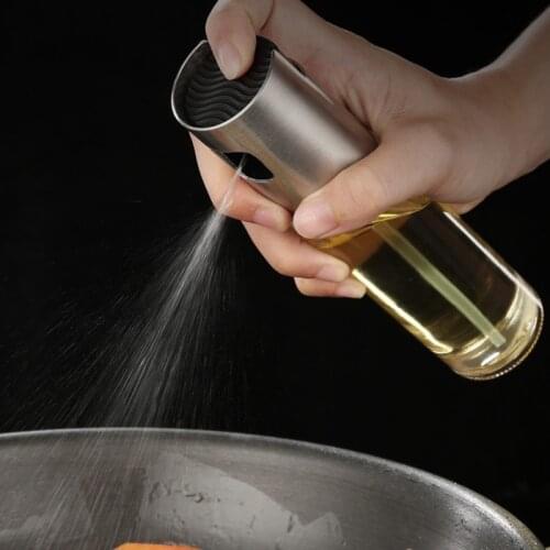 ABZS Oil Bottle Barbecue Spray Oil Bottle Kitchen Glass Oil Can Oil Control Bottle Oil Spray Bottle Oil Spray Can