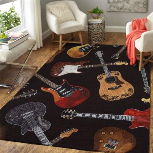 Bass Rug 3D All Over Printed Carpet Mat Living Room Flannel Bedroom Non-slip Floor Rug 02