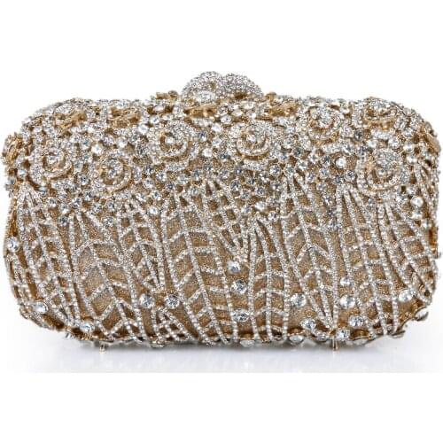 BL118 Luxury diamante evening bags colorful clutch bags women party purse dinner bags crystal handbags gemstone wedding bags