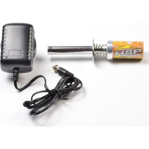 HSP Nitro Starter RC Car Buggy Truck Glow Plug Igniter with Charger 80101