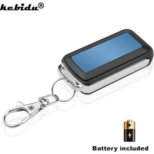 Kebidu Hot Sale 433MHZ Remote Control Key Ring Auto Pair Copy Remote New Design Garage Door Opener Remote Controller Duplicator