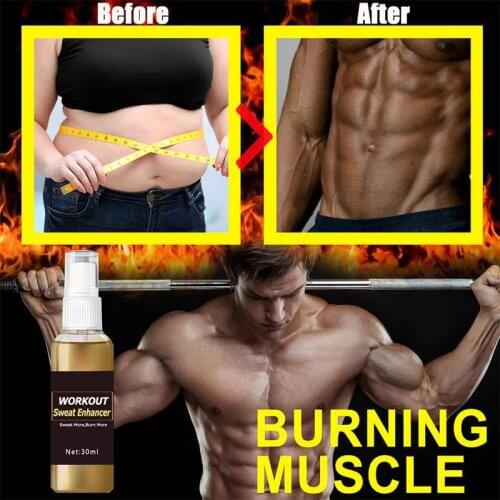 Abdominal Massage Essential Oil Men Powerful Stronger Muscle Eight Pack Cream Anti Cellulite Fat Burning Weight Loss Product 10g