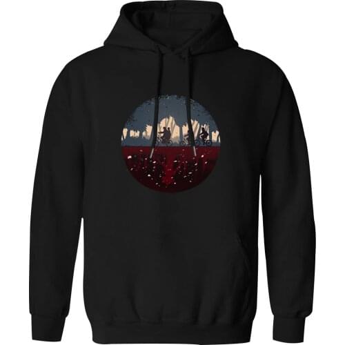 Mens Hooded Stranger Things Hip Hop Long Sleeve Sweatshirts and Hoodie Streetwear Hipster Mans Clothing Tops Fashion Homme