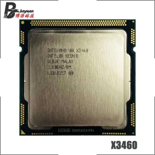 Intel Xeon X3460 2.8 GHz Quad-Core CPU Processor L3=8M 95W LGA 1156