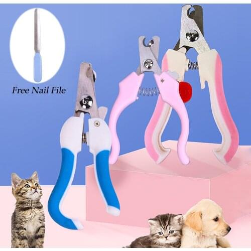 Professional Pet Dog Cat Nail Clipper Scissors Pet Nail Claw Clippers Nail Trimmer Dog Grooming Tools for Cats Pet Nail Supplies