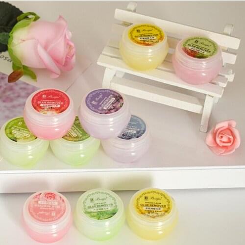 Professional False Eyelash Extension Glue Remover Cream For Lashes Remover Fruit Flavour Smell Eye Lashes Makeup Tools 10g TSLM1