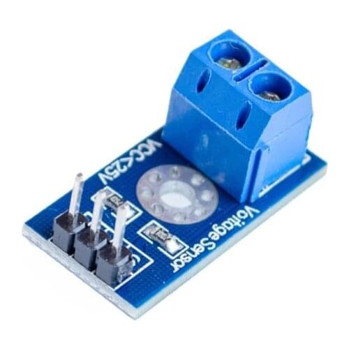 Standard Voltage Sensor Module Test Electronic Bricks Smart Robot Smart Electronics DC 0-25V for Arduino Diy Kit Computer 1 MW