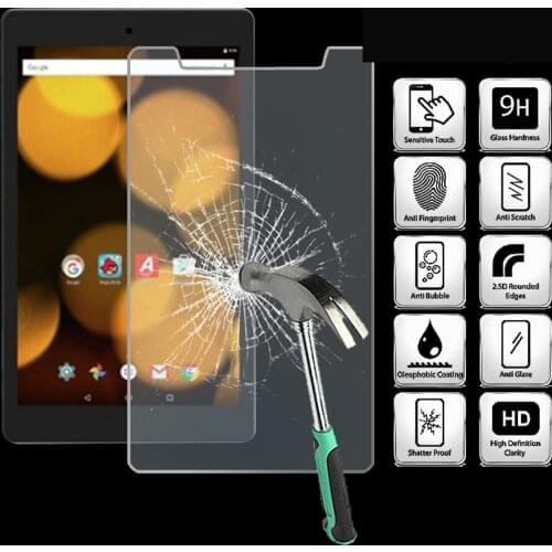 For Argos Bush Spira B2 8 Inch FHD Tablet Ultra Clear Tempered Glass Screen Protector Anti-friction Proective Film