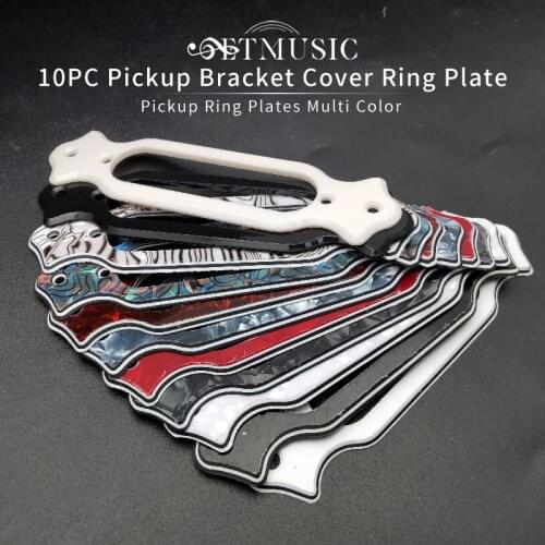 Single Coil Pickup Changed into Acoustic Guitar Sound Hole Pickups Support Bracket Cover Single Coil Pickup Ring Plates